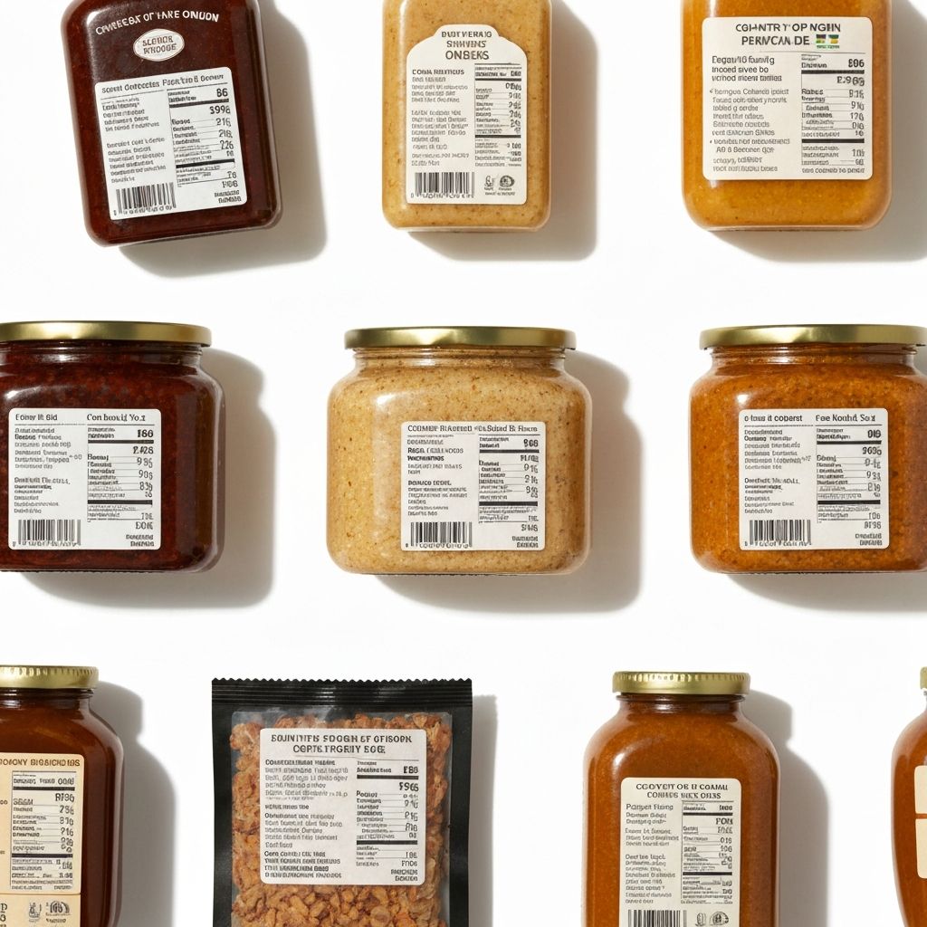 etiquetten feltüntetett terméksorrások