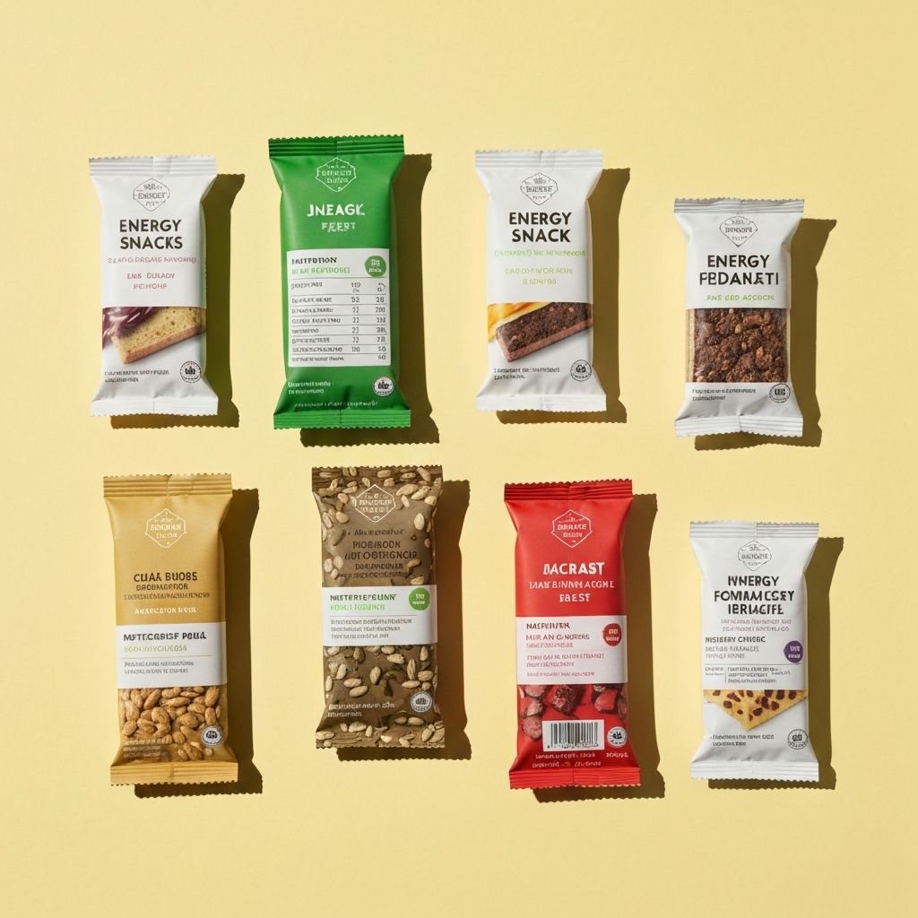 snack csomagolások és összetevőlista